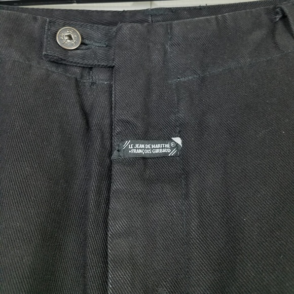 marithe francois girbaud black mens jeans size 40 - Picture 3 of 7